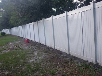 Fence photo after washing